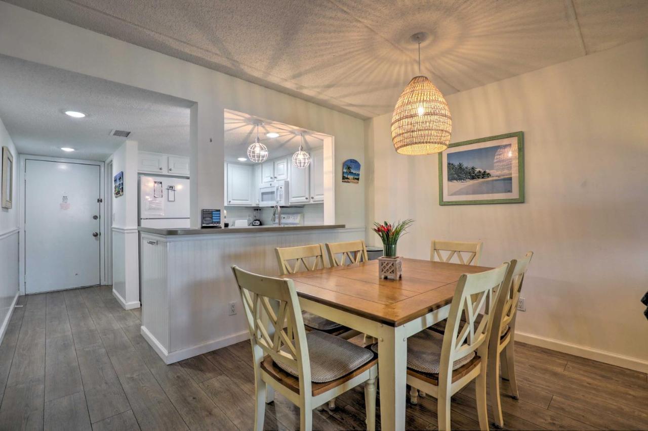St Augustine Beach Condo With Resort Amenities! شاطئ سانت اوجوستين المظهر الخارجي الصورة