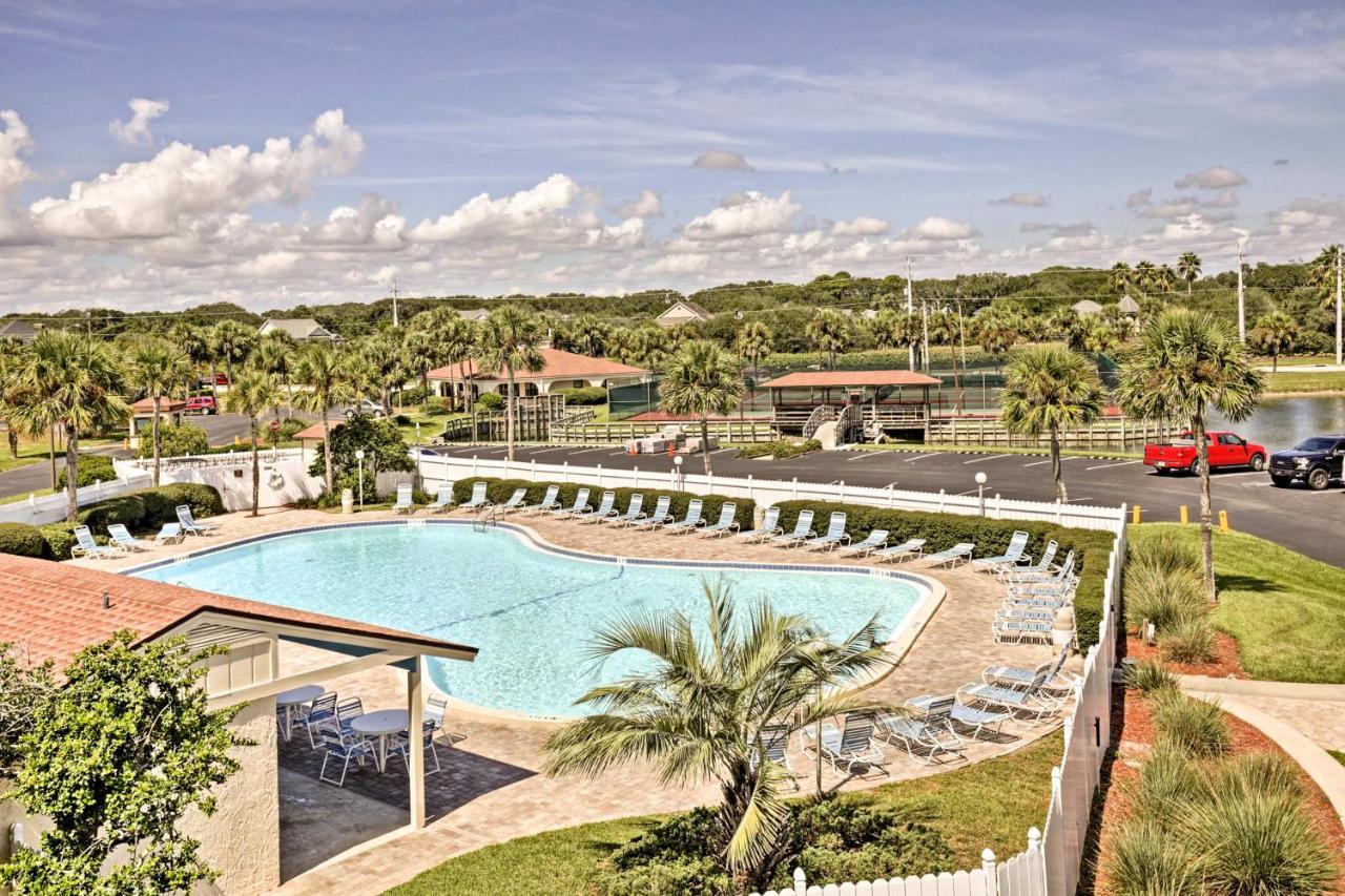 St Augustine Beach Condo With Resort Amenities! شاطئ سانت اوجوستين المظهر الخارجي الصورة