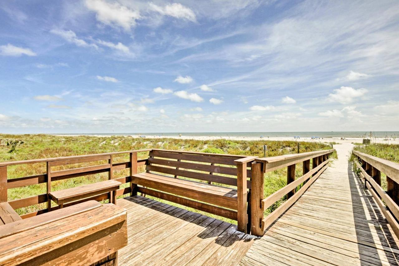 St Augustine Beach Condo With Resort Amenities! شاطئ سانت اوجوستين المظهر الخارجي الصورة